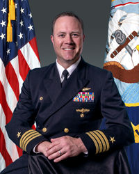 Bios Photo of Commanding Officer Capt McKenna