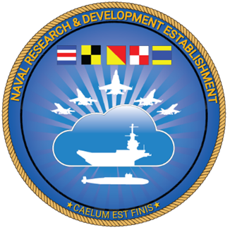 Naval Research & Development Establishment Cloud logo.